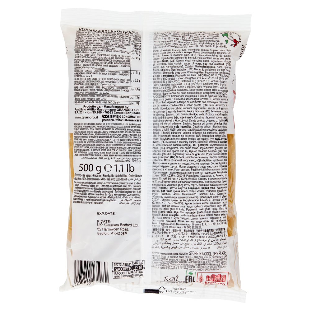 [Immagino] Parte posteriore planogramma