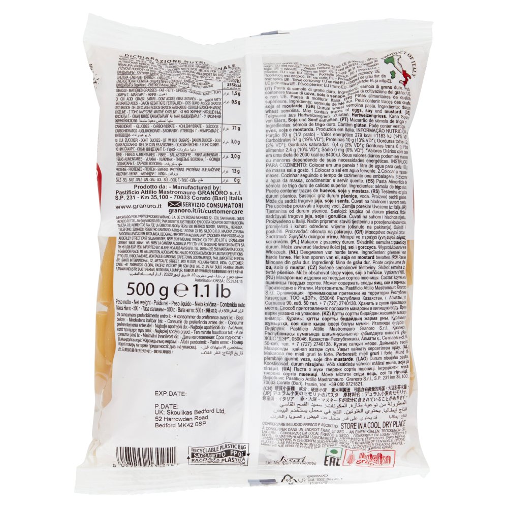 [Immagino] Parte posteriore planogramma