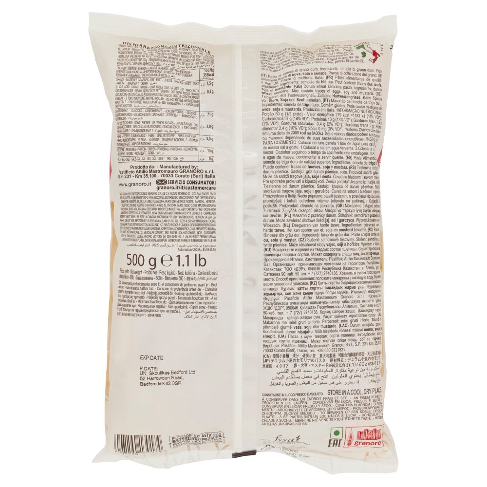 [Immagino] Parte posteriore planogramma