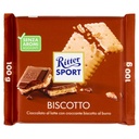 RITTER SPORT GR.100 CIOCOLATO LATTE E BI