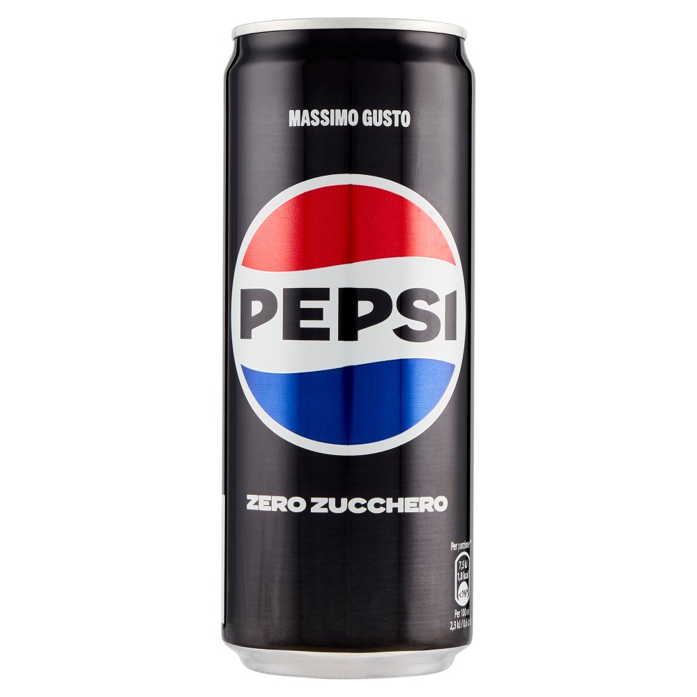 Pepsi Cola Max Zero Zuccheri in Lattina Ml.33