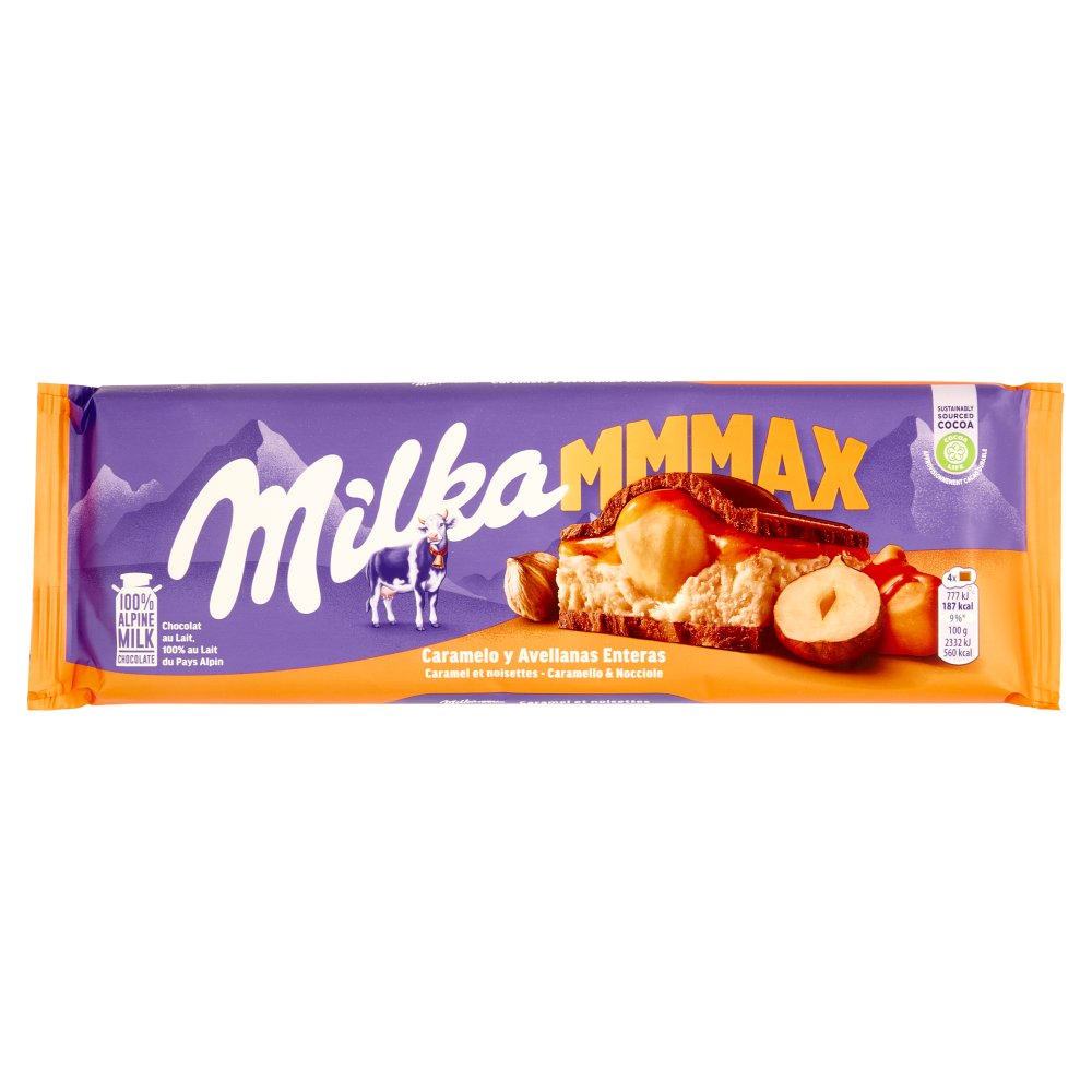 MILKA GR.300 CARAMELLO/NOCCIOLA