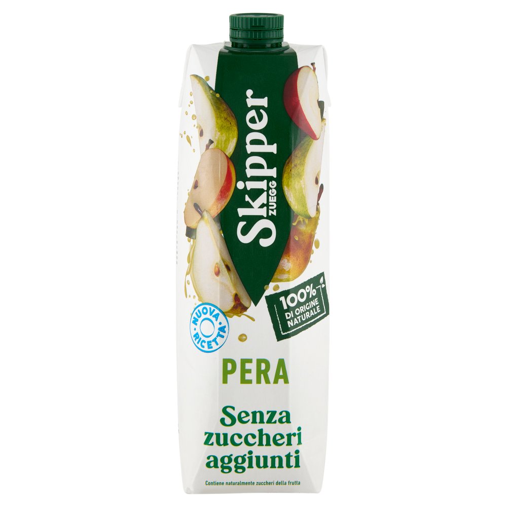 Zuegg Skipper Succo Pera senza Zuccheri Aggiunti Lt.1