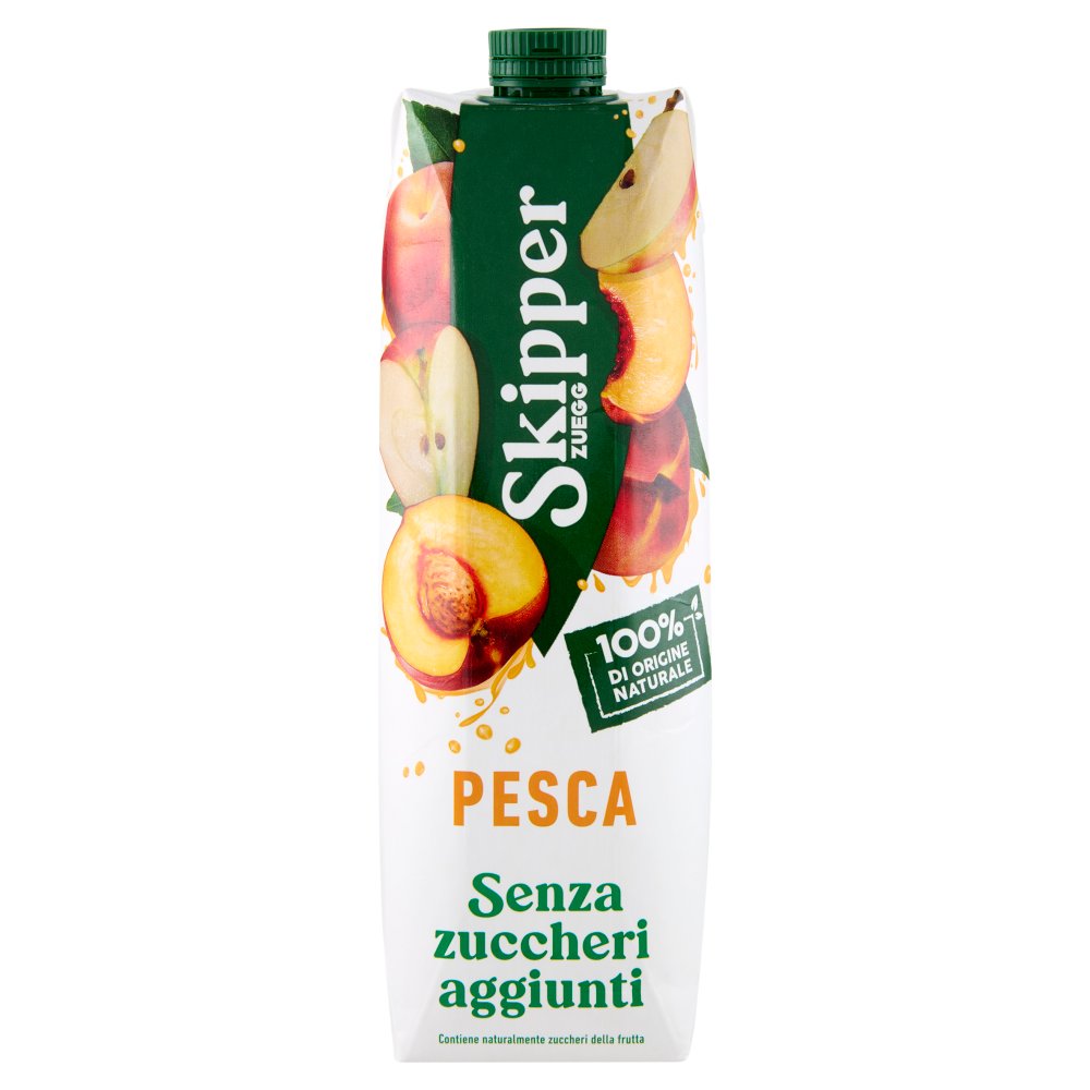 Zuegg Skipper Succo Pesca senza Zuccheri Aggiunti Lt.1