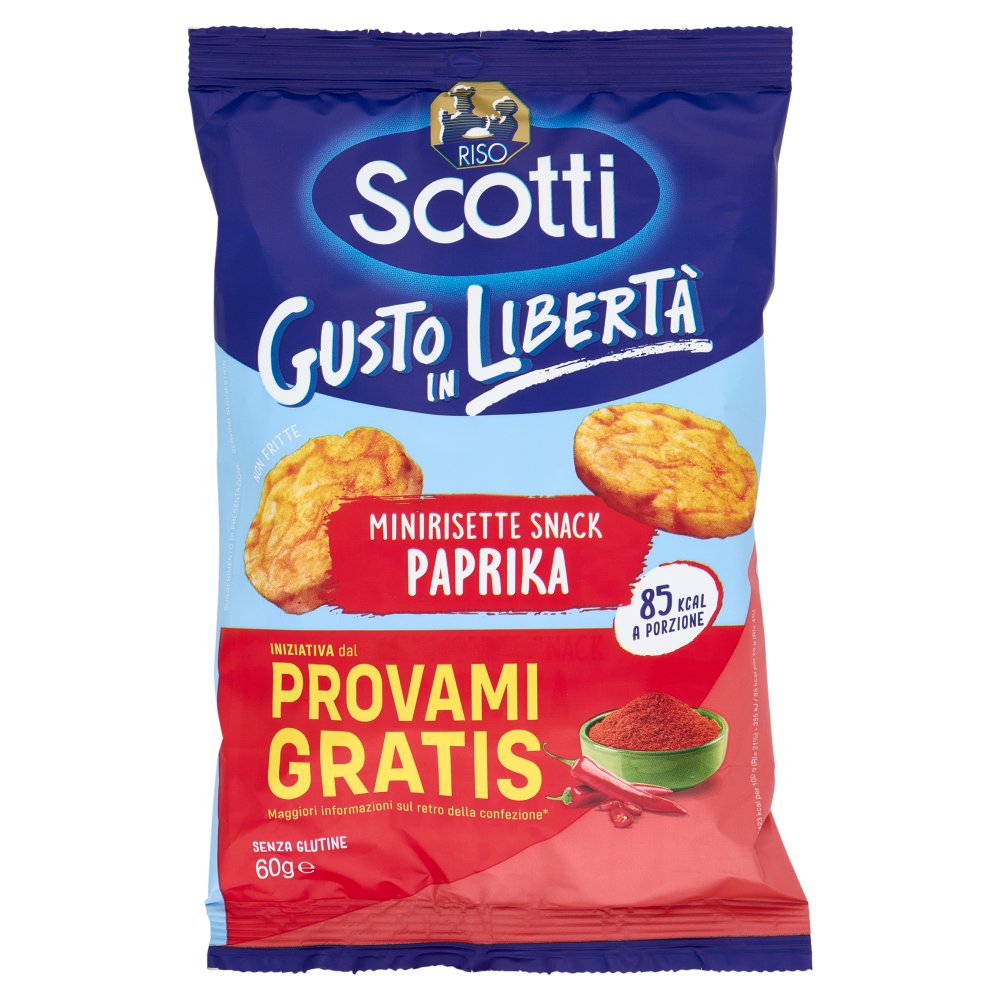 Scotti Snack di Riso alla Paprika "le Risette" Gr.60