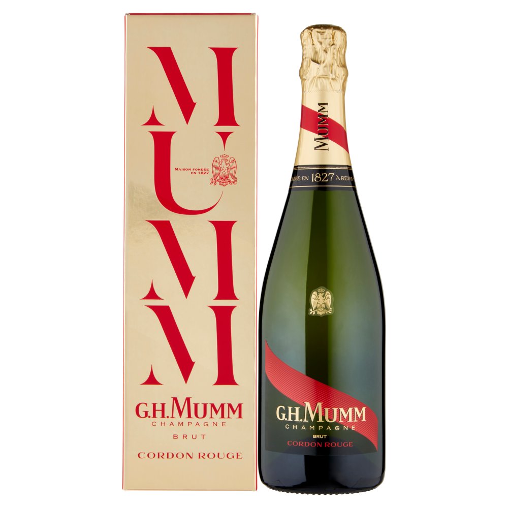 G.H.Mumm Champagne Brut Cordon Rouge Cl.75 Vol.12°