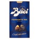 Baci Perugina Cioccolatini Fondenti 70% Ripieni al Gianduia Gr.200