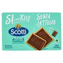 Scotti Merenda Si con Riso Biscotto e Cioccolato senza Lattosio Gr.200