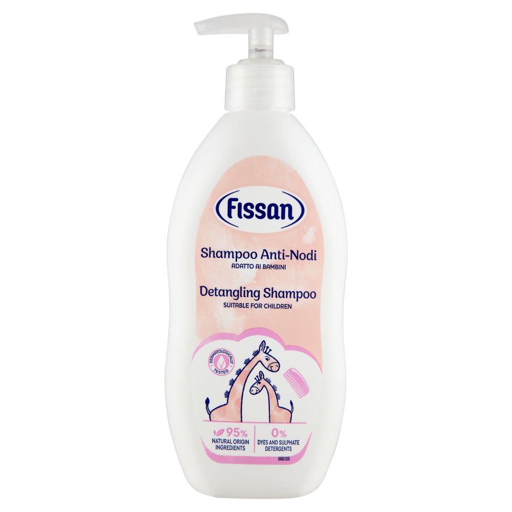 Fissan Baby Shampoo più Balsamo Formula Anti-Lacrime Ml.400