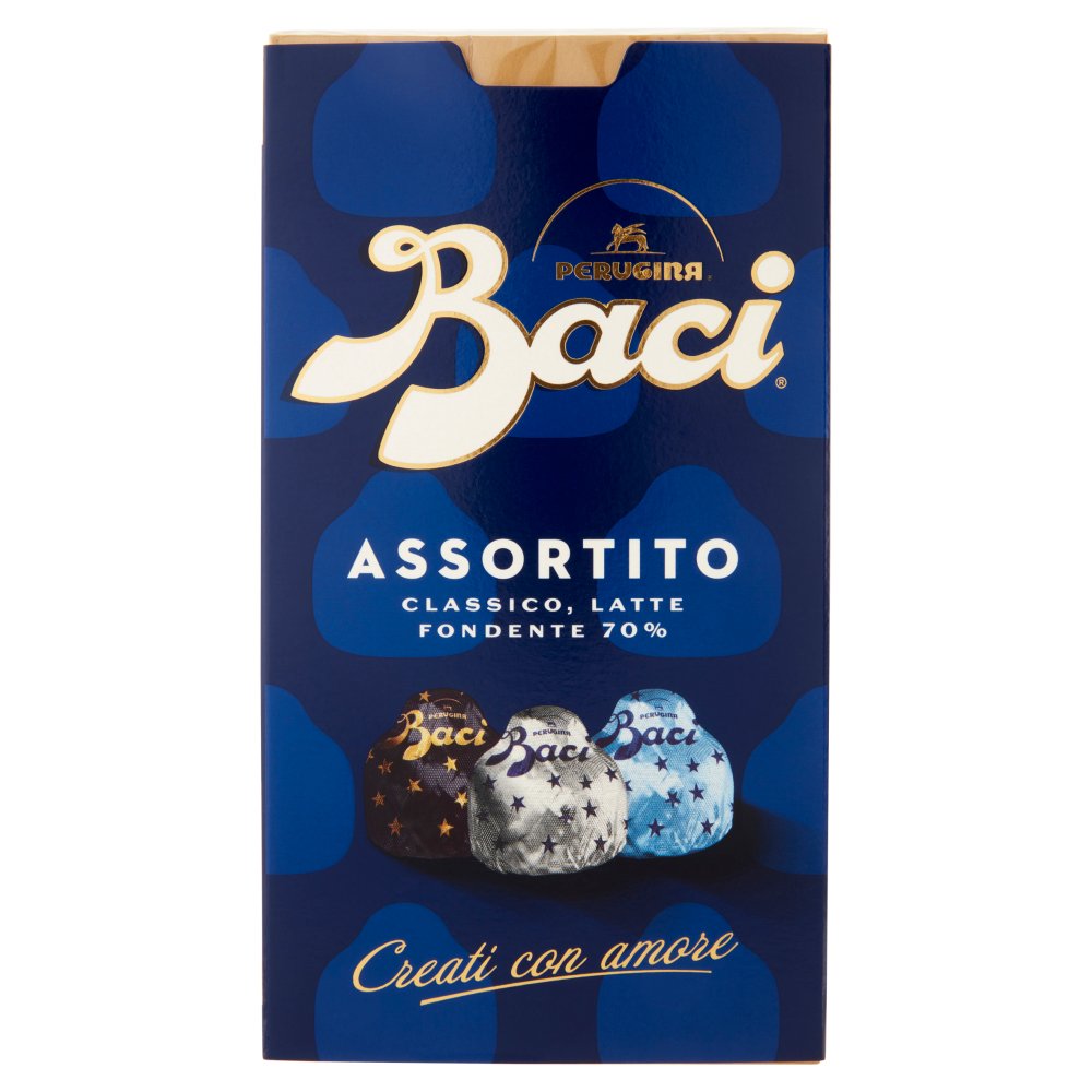 Baci Perugina Cioccolatini Assortiti Ripieni al Gianduia Gr.200