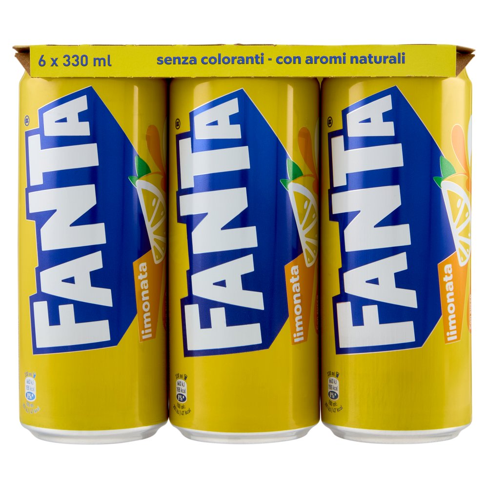 Fanta Limonata Lattina Sleek Cl.33