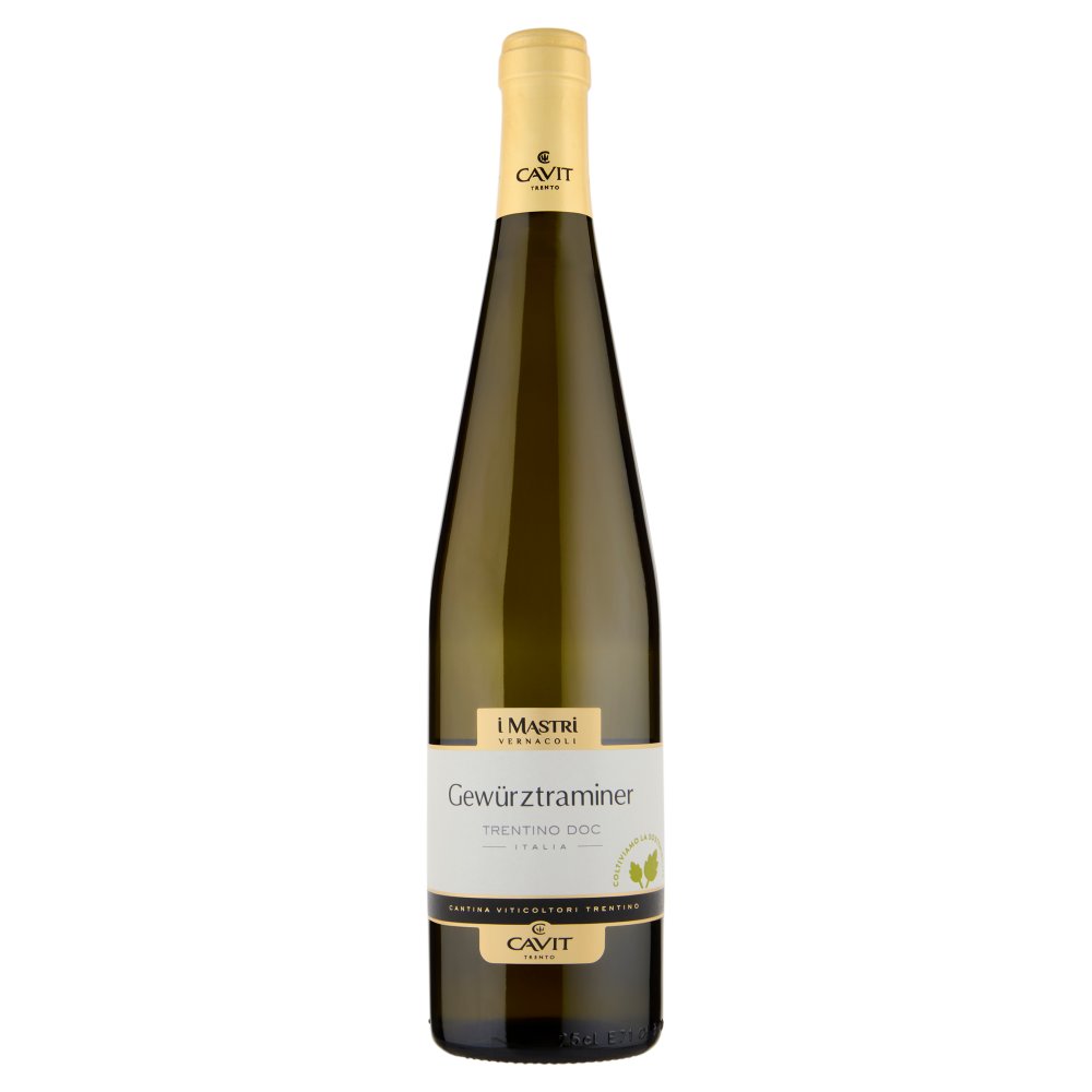 Cavit Mastri Vernacoli Gewürztraminer Trentino Doc Cl.75 Vol.13
