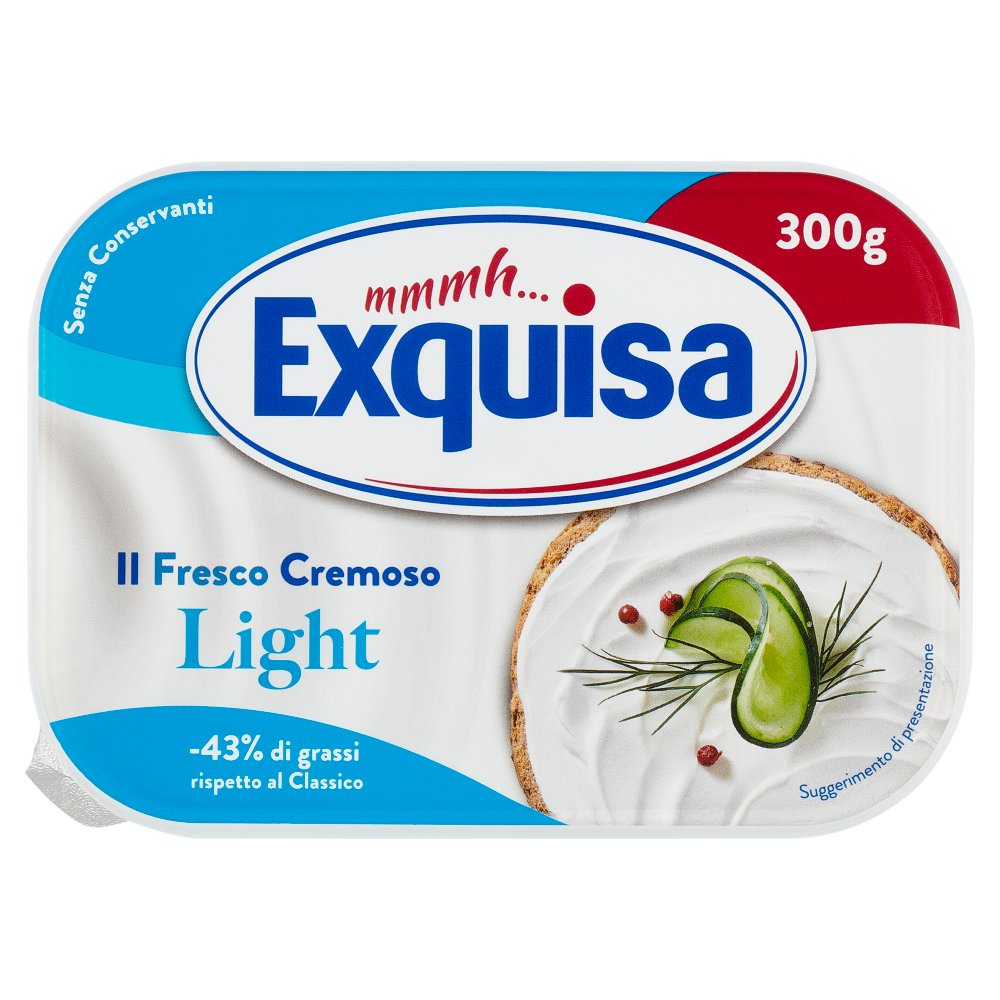 Exquisa Formaggio Fresco Cremoso Light Gr.300