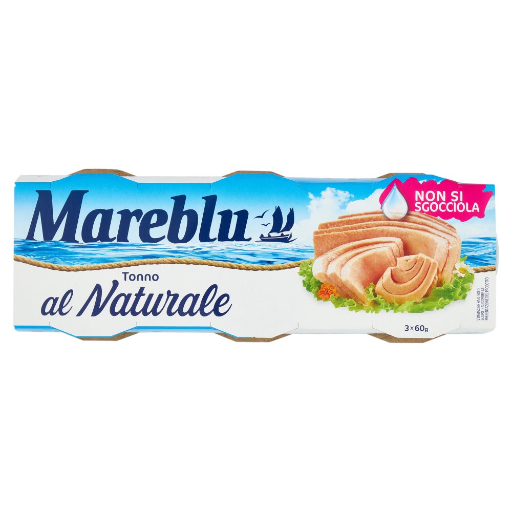 Mareblu Tonno Vero Naturale Gr.60 Pz.3