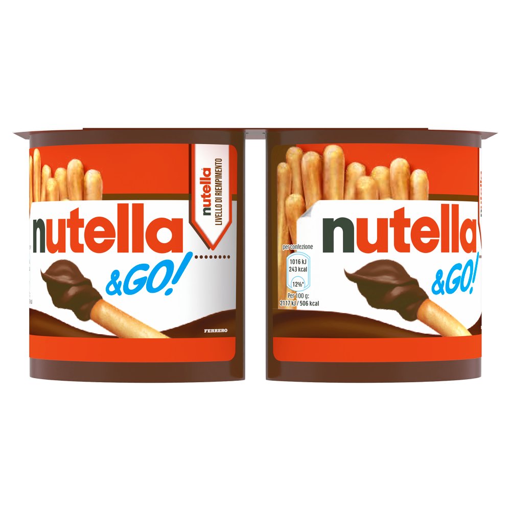 Ferrero Nutella & Go! Pz.2 Gr.96