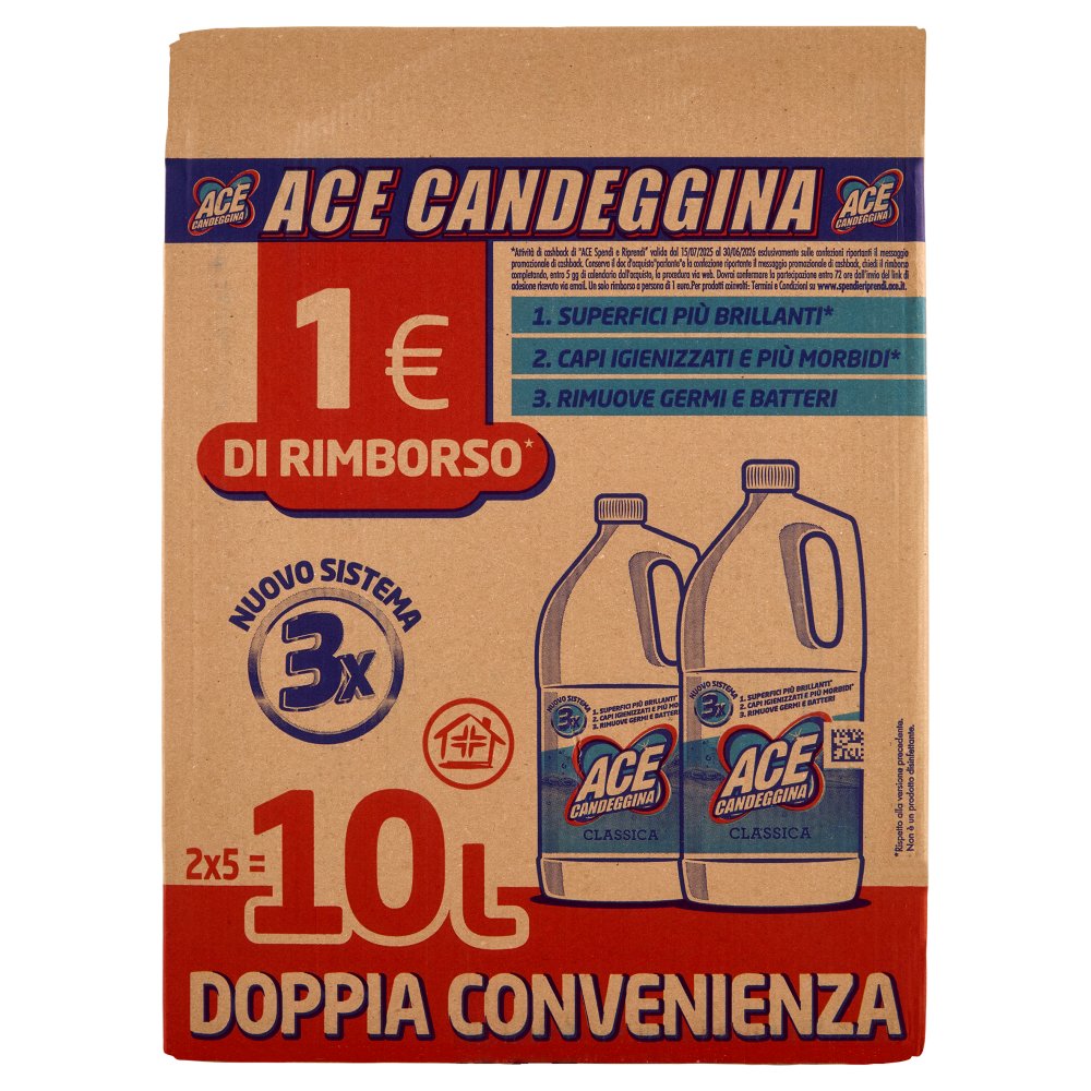 Ace Candeggina Classica Lt.5 Pz.2