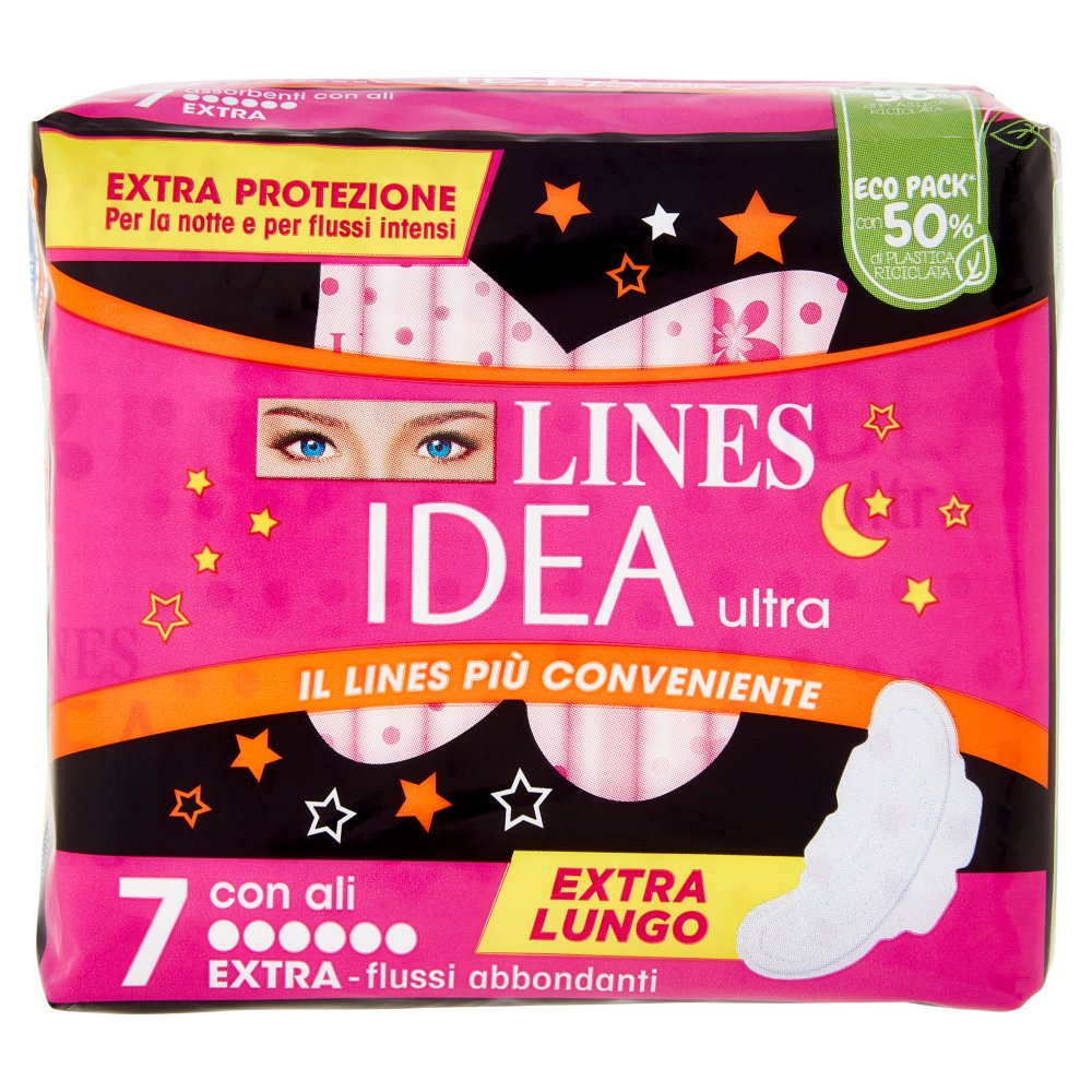 LINES IDEA ULTRA FLUSSI ABBONDANTI 7 PZ