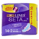 Lines Seta Ultra Assorbenti con Ali Pz.14+2