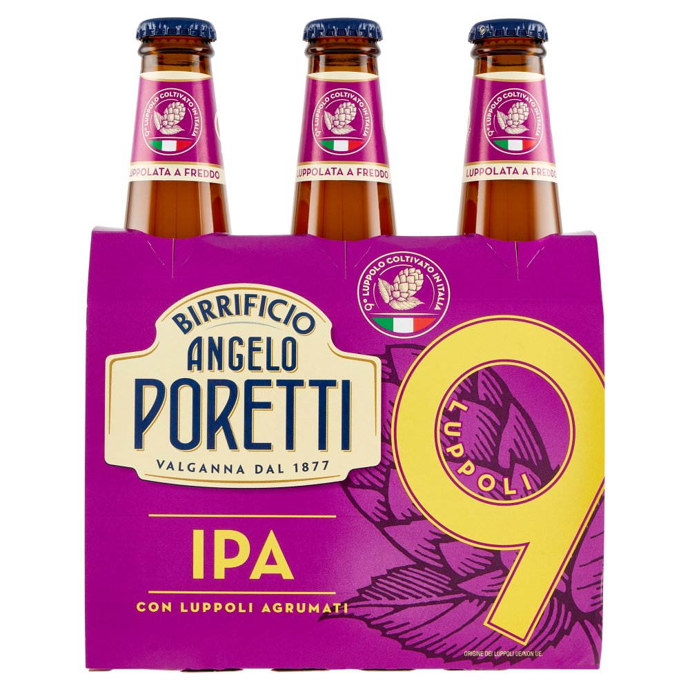 PORETTI BIRRA 9 LUPPOLI CL33X3 AMERICAN