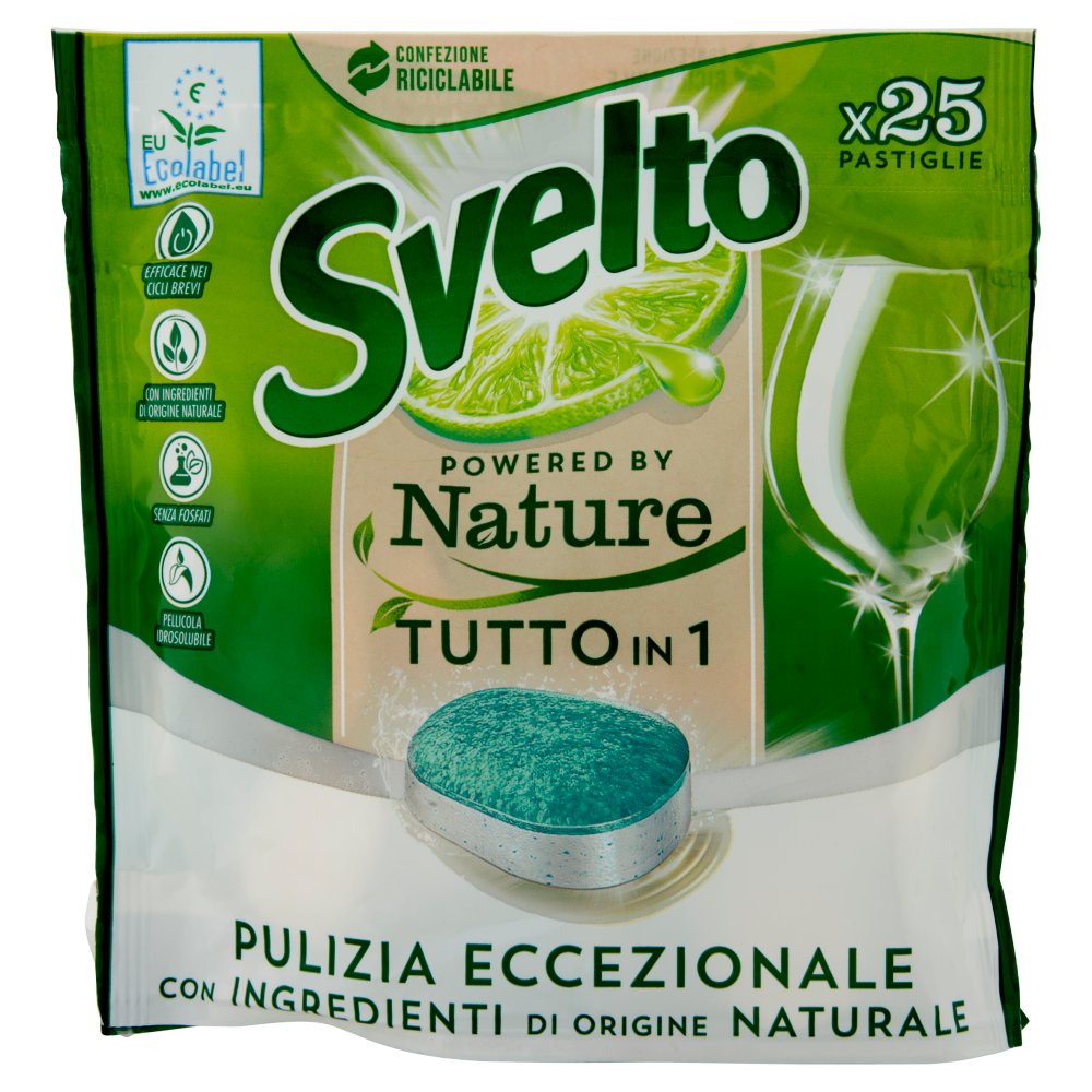 Svelto Tabs Lavastoviglie Tutto in 1 Pz.25