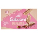 Galbusera Zerograno Wafer alla Nocciola Senza Glutine e Senza Lattosio Gr.180