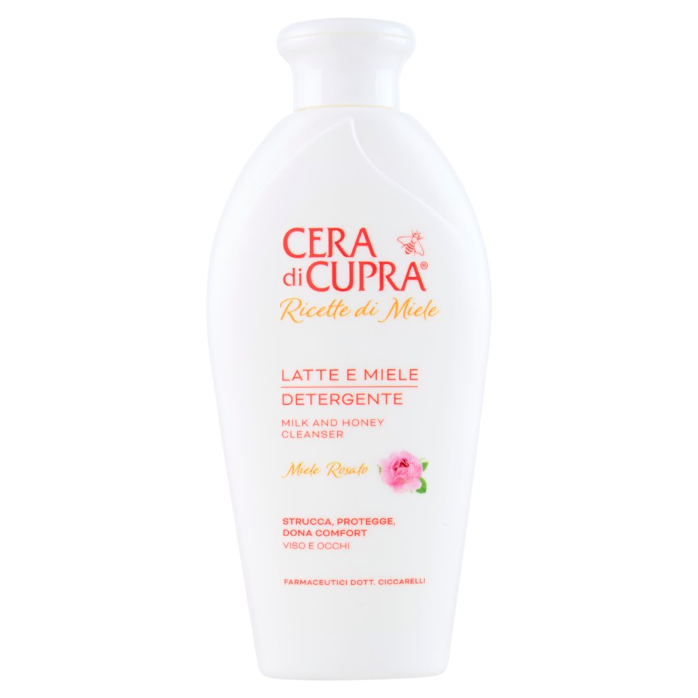 Cera di Cupra Latte Detergente Delicato Purificante Estratto di Miele Ml.200