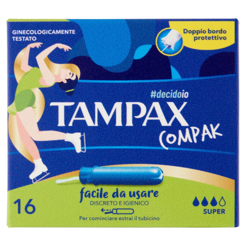 Tampax Assorbenti Interni Compak Super Pz.16
