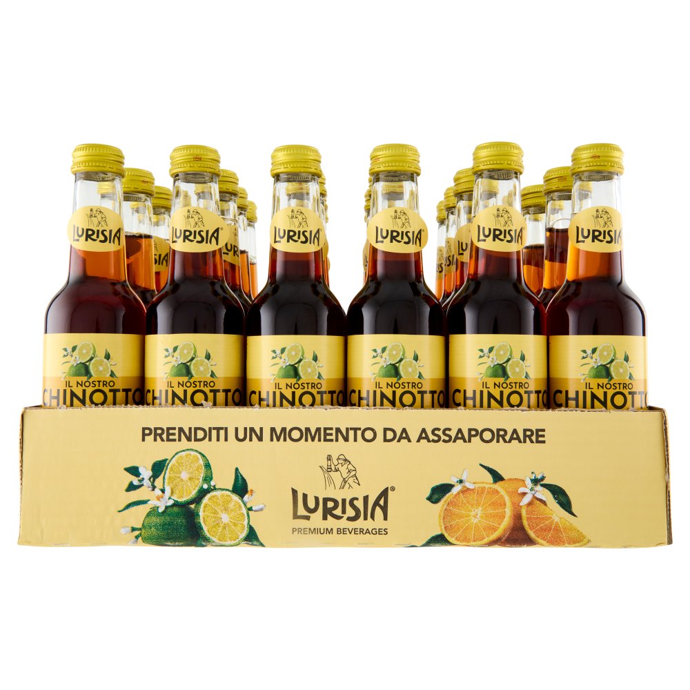 Lurisia il Nostro Chinotto in Bottiglia di Vetro Ml.275