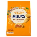 Misura Fibrextra Biscotti Integrali con Morbido Ripieno di Zucca Carota e Arancia Gr.260