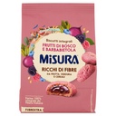 Misura Fibrextra Biscotti Integrali con Morbido Ripieno di Frutti di Bosco e Barbabietola Gr.260