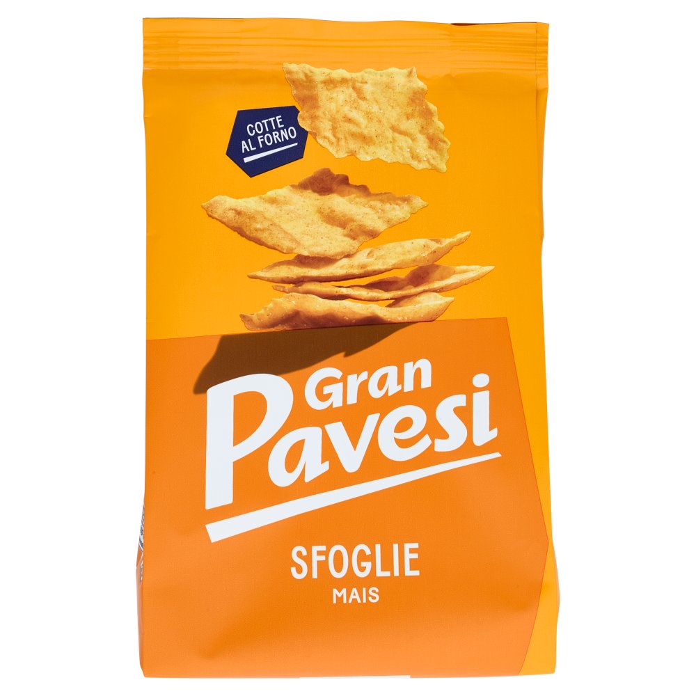 Gran Pavesi le Sfoglie Mais Snack Cotto al Forno Gr.150