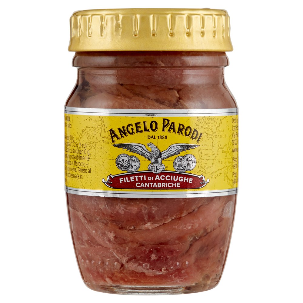 PARODI FILETTI ALICI GR.90 OLIO D'OLIVA