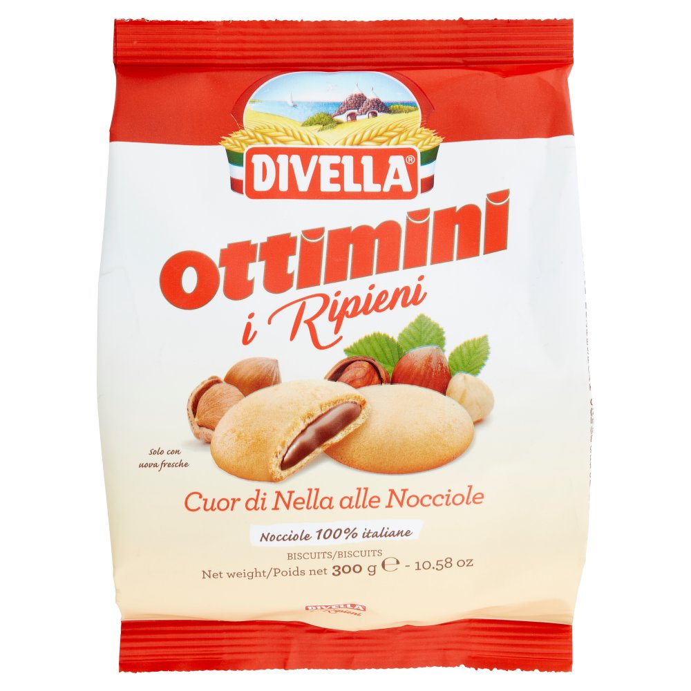 Divella Ottimini I Ripieni Alle Nocciole Gr.300