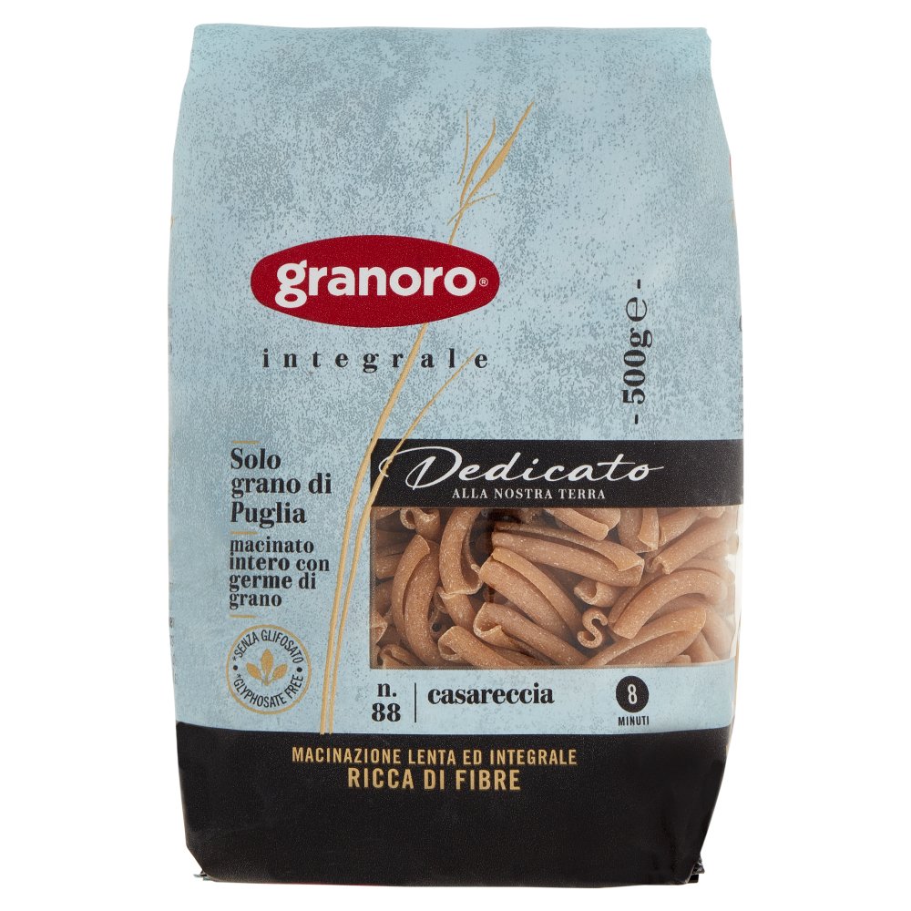 Granoro Dedicato Caserecce Integrali N°88 Gr.500