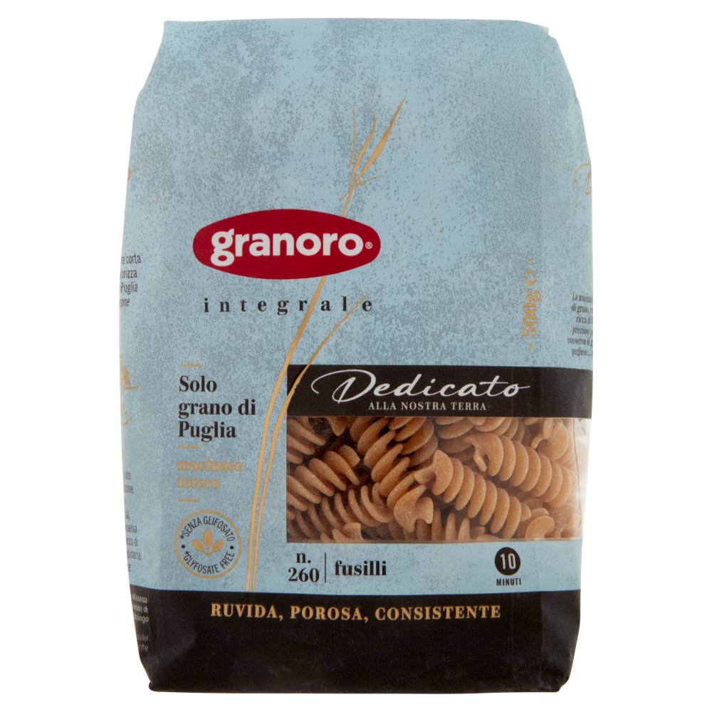 Granoro Dedicato Fusilli Integrali Gr.500