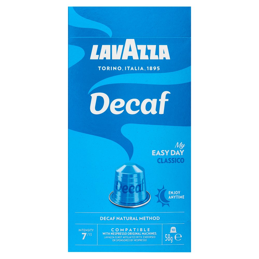 Lavazza Capsule Compatibili Nespresso Original Dek Pz.10 Gr.58