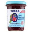 Zuegg Confettura di Frutti di Bosco Zero Zuccheri Aggiunti Gr.220
