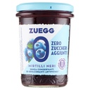 Zuegg Confettura di Mirtilli Neri Zero Zuccheri Aggiunti Gr.220