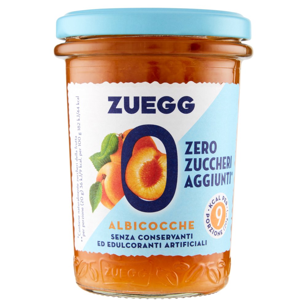Zuegg Confettura di Albicocche Zero Zuccheri Aggiunti Gr.220