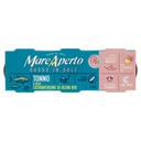 Mare Aperto Tonno Basso Sale in Olio Extravergine di Oliva Bio Gr.65 Pz.3