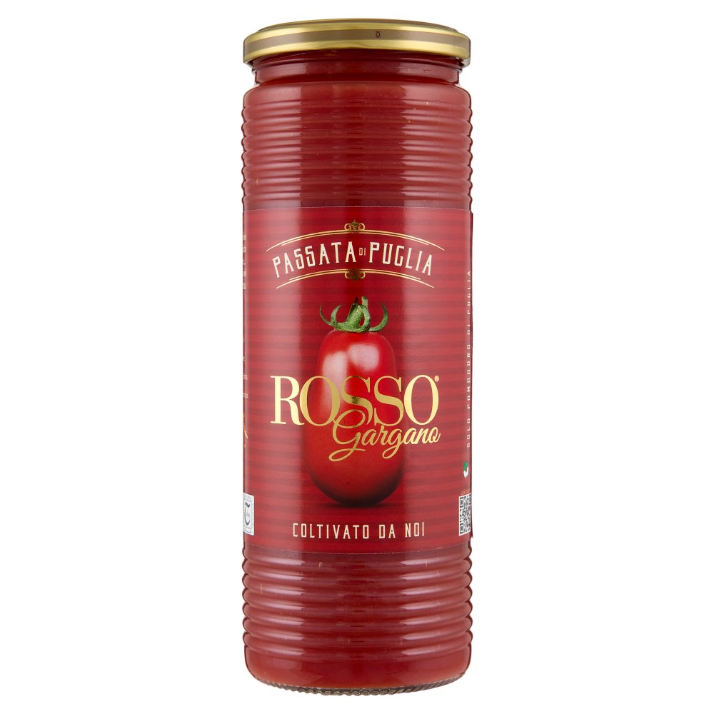 Rosso Gargano Passata di Pomodoro di Puglia Gr.690