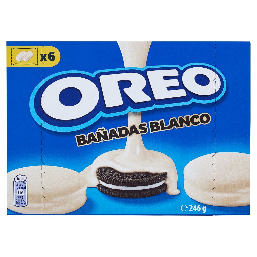 Oreo Banadas Bianco Gr.246