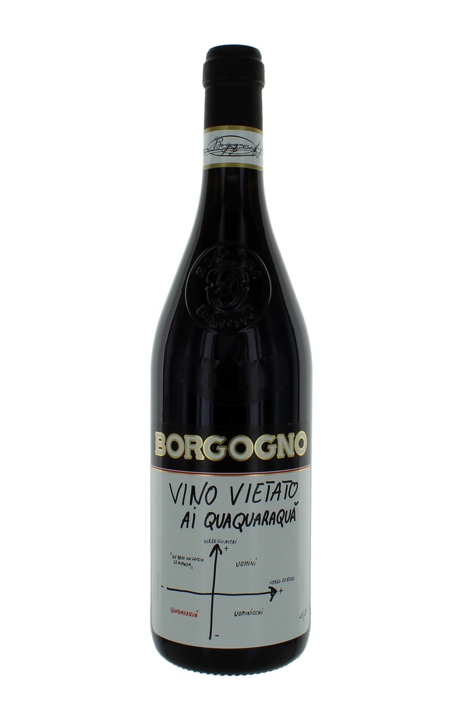 Giacomo Borgogno Le Teorie Vino Vietato ai Quaquaraqua' Barolo DOCG