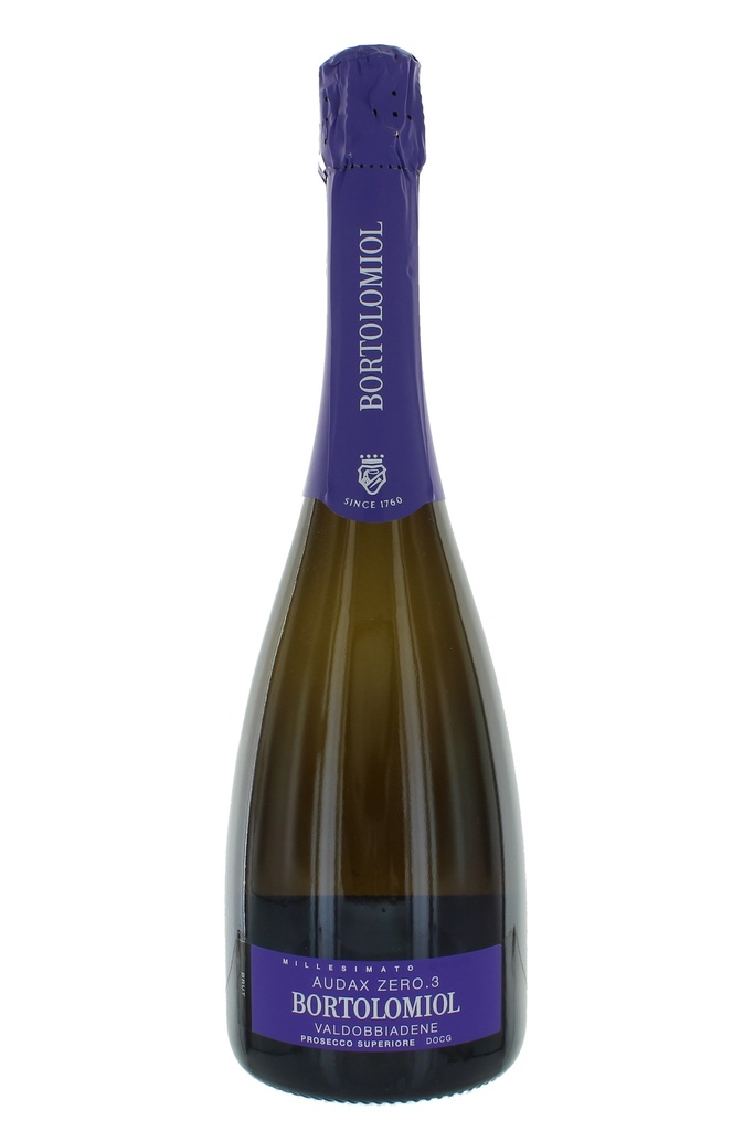 Bortolomiol Prosecco Audax Zero.3 Extra Brut Millesimato Valdobbiadene Superiore DOCG