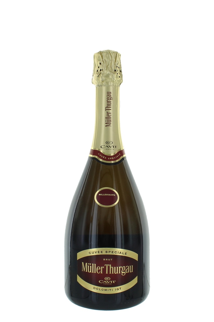 Cavit Cuvée Speciale Müller Thurgau Millesimato Brut Vigneti delle Dolomiti IGT