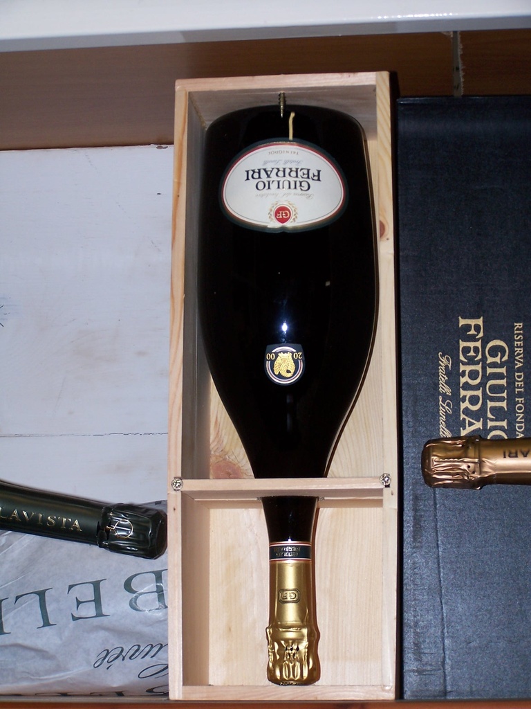 Giulio Ferrari Riserva Del Fondatore Extra Brut Trento DOC Magnum Cassetta di Legno