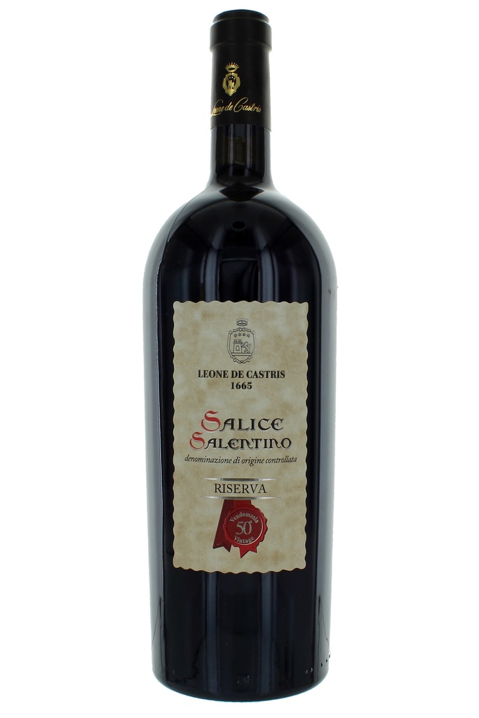 Leone De Castris 50° Vendemmia Salice Salentino Riserva DOC Magnum Astucciato