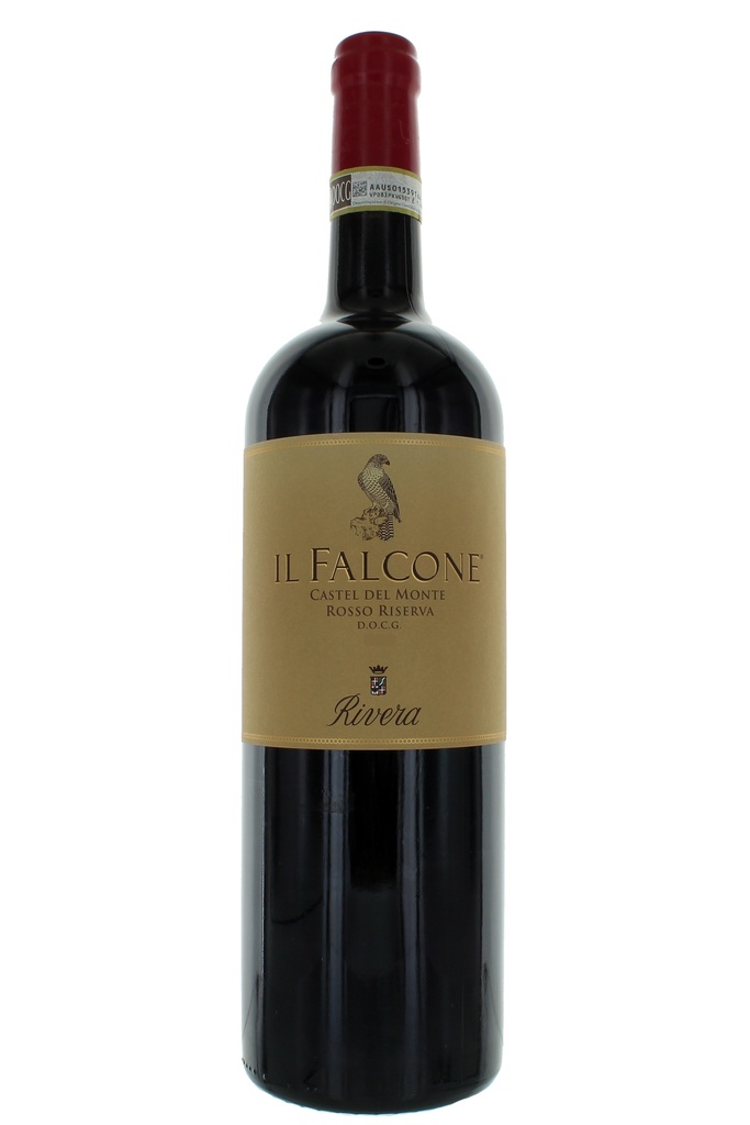 Rivera Il Falcone Castel del Monte Rosso Riserva DOCG Magnum Cassetta di Legno