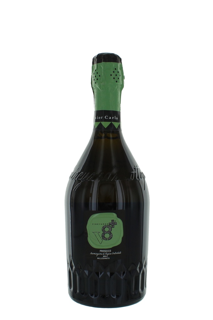 V8+ Vineyards Prosecco Sior Carlo Brut Millesimato Prosecco DOC