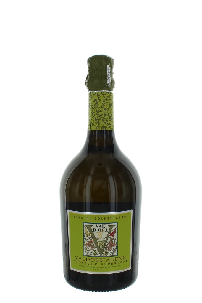 Val D'Oca Prosecco Rive di Colbertaldo Extra Dry Valdobbiadene Superiore DOCG